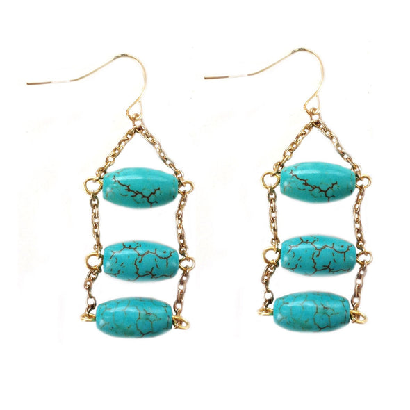 Mahara Turquoise Earrings