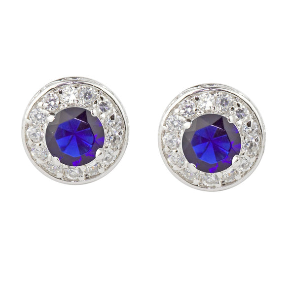 Aravis Earrings in Sapphire Blue