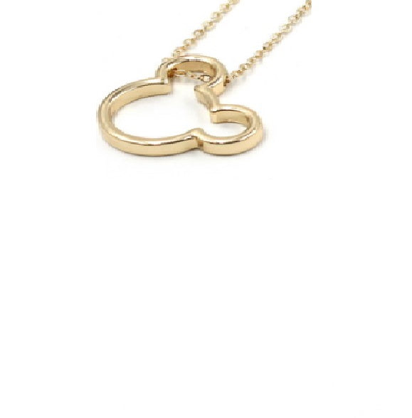 Gold Mickey Mouse Necklace