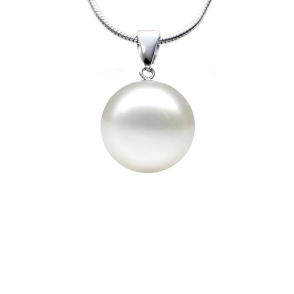 12mm Solitaire Pearl Necklace