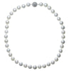 10mm White Pearl Pavé Necklace