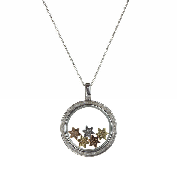 Floating Stars Necklace