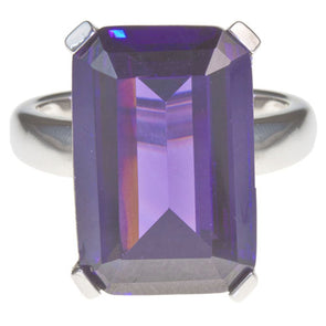 High Society Cocktail Ring in Amethyst