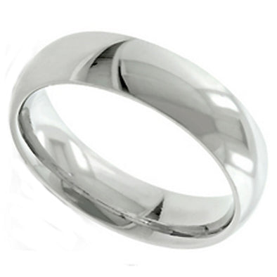 8mm Sterling Silver Band