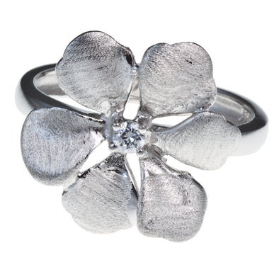 Pacific Sterling Silver Flower Ring